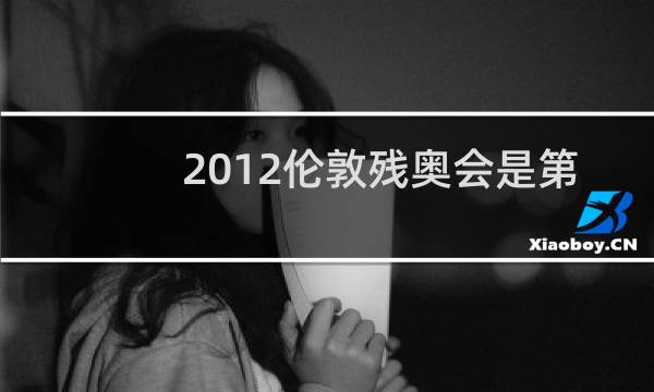 2012伦敦残奥会是第几届图片