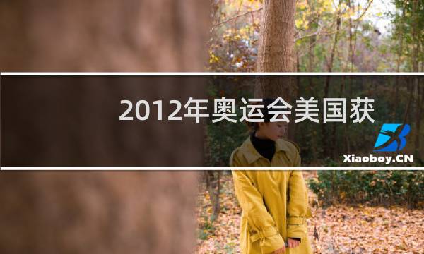 2012年奥运会美国获得多少金牌图片