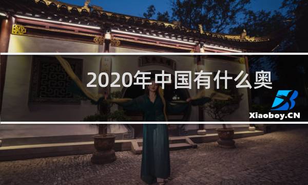 2020年中国有什么奥运会图片