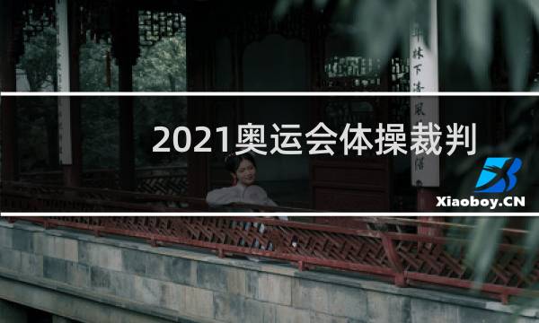 2021奥运会体操裁判是哪个国家的图片