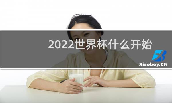 2022世界杯什么开始图片
