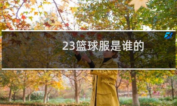 23篮球服是谁的图片