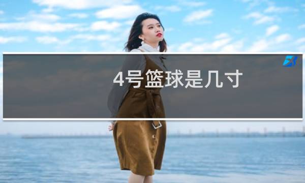 4号篮球是几寸图片