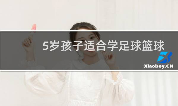 5岁孩子适合学足球篮球吗图片