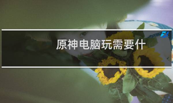 原神电脑玩需要什么配置