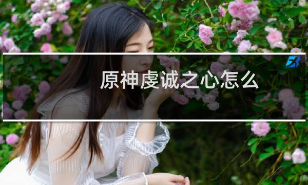 原神虔诚之心怎么衡量