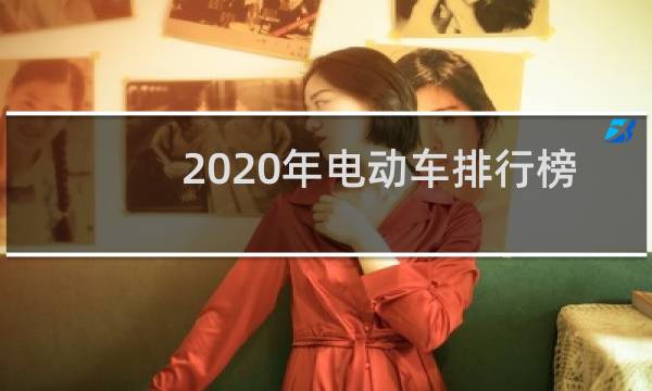 2020年电动车排行榜的图片素材