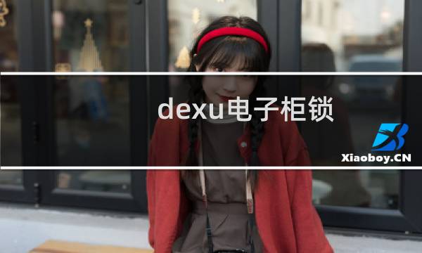 dexu电子柜锁的图片素材