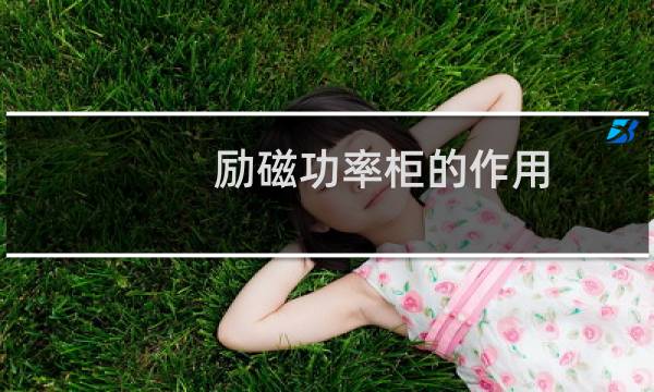 励磁功率柜的作用
