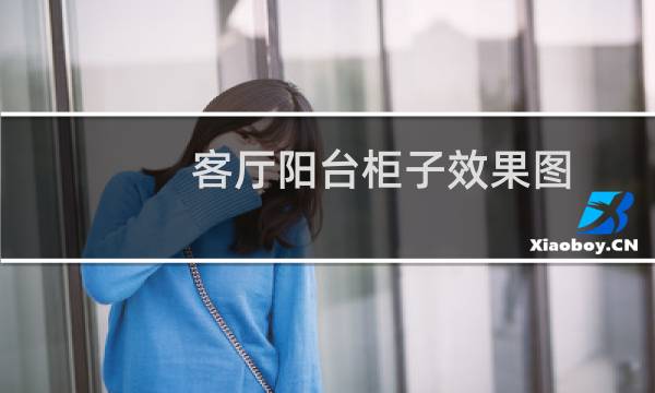 客厅阳台柜子效果图