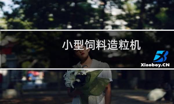 小型饲料造粒机