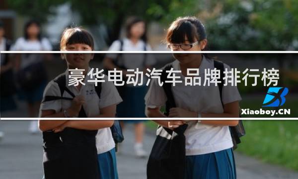 豪华电动汽车品牌排行榜(十大电动汽车车排名)