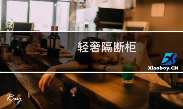 轻奢隔断柜
