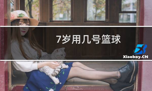 7岁用几号篮球图片