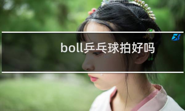 boll乒乓球拍好吗图片