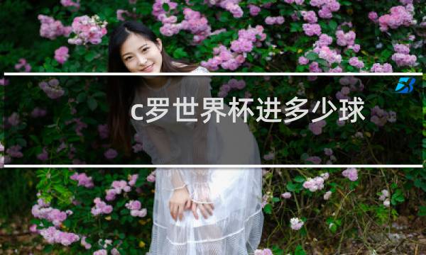 c罗世界杯进多少球图片