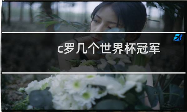 c罗几个世界杯冠军图片