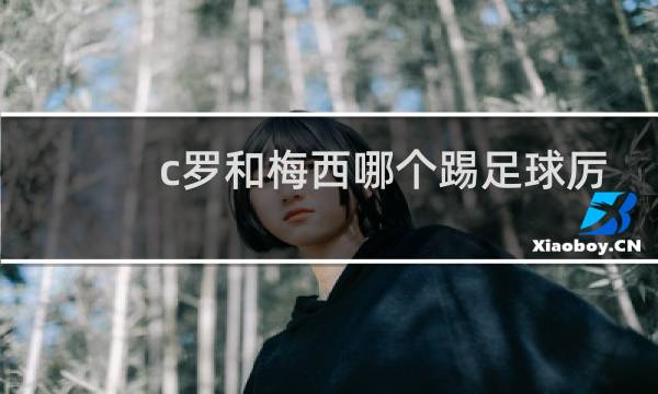 c罗和梅西哪个踢足球厉害图片