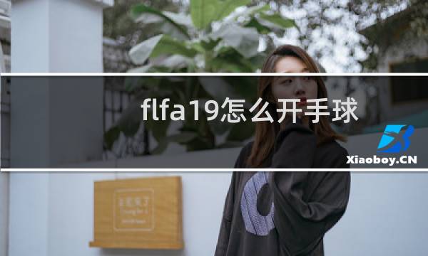 flfa19怎么开手球图片
