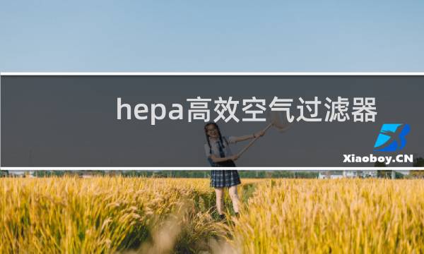 hepa高效空气过滤器 -