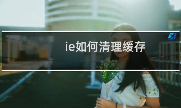 ie如何清理缓存 - ie浏览器怎么清除缓存