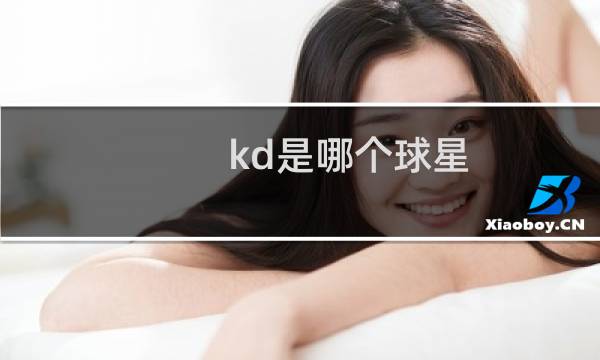 kd是哪个球星图片