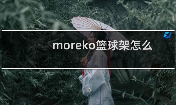 moreko篮球架怎么样图片