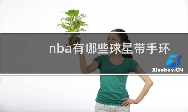 nba有哪些球星带手环图片