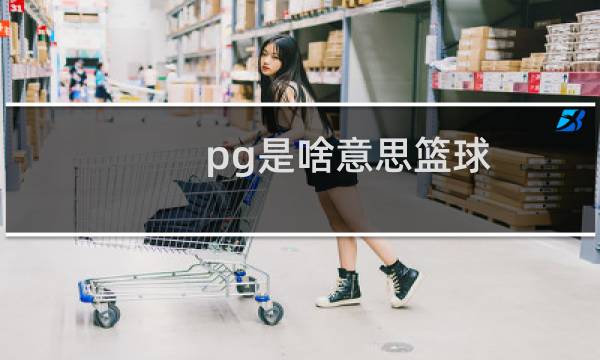pg是啥意思篮球图片