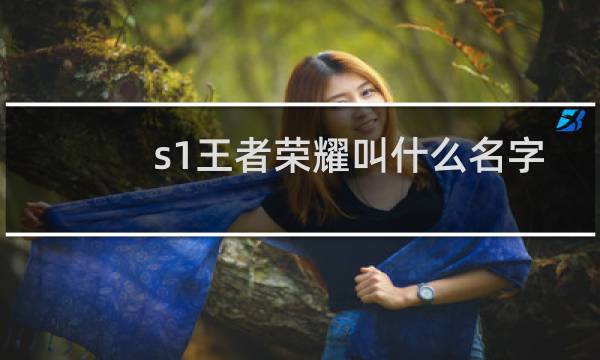 s1王者荣耀叫什么名字图片