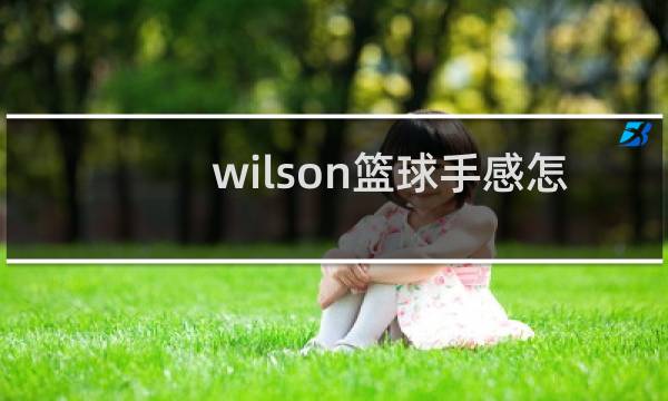wilson篮球手感怎么样图片