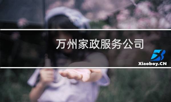 万州家政服务公司 - 重庆万州保姆市场