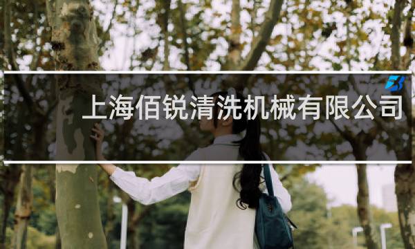 上海佰锐清洗机械有限公司 - 上海洗车设备