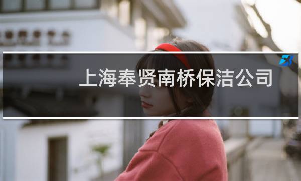 上海奉贤南桥保洁公司 - 上海奉贤南桥保洁招聘