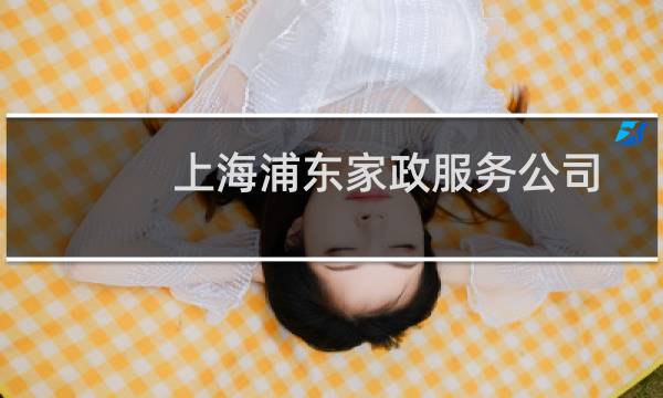上海浦东家政服务公司 - 浦东新区惠南镇家政服务公司