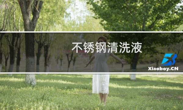 不锈钢清洗液 - 316不锈钢管道清洗液