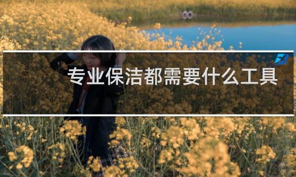 专业保洁都需要什么工具 - 做保洁都需要什么工具