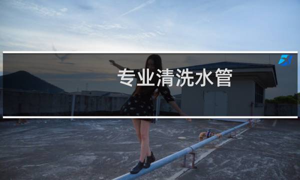 专业清洗水管 - 做过水管清洗的经历