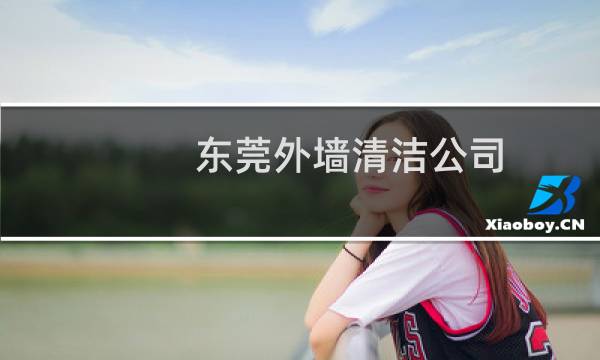 东莞外墙清洁公司 - 东莞市工厂清洁服务公司