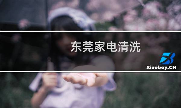 东莞家电清洗 - 东莞南城街道家电清洗