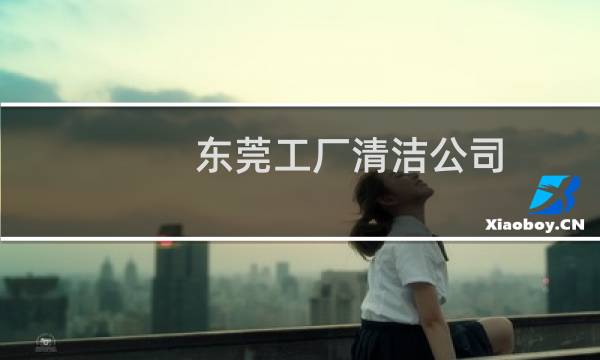 东莞工厂清洁公司 - 东莞塘厦保洁服务公司