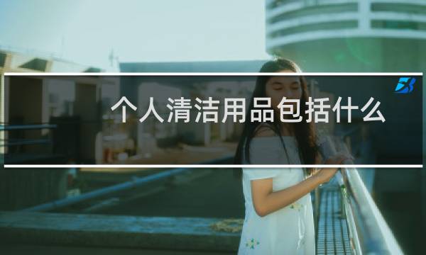 个人清洁用品包括什么 - 清洁用品也叫做