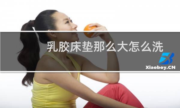 乳胶床垫那么大怎么洗 - 有没有专业清理乳胶床垫的