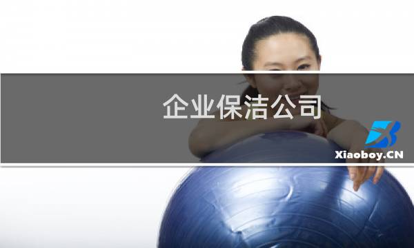 企业保洁公司 - 清洁服务有限公司