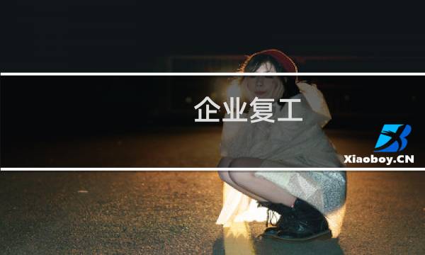 企业复工 - 企业复工复产的个人心得