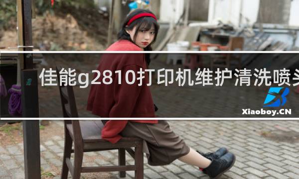佳能g2810打印机维护清洗喷头 - 佳能g2810打印机清洗程序