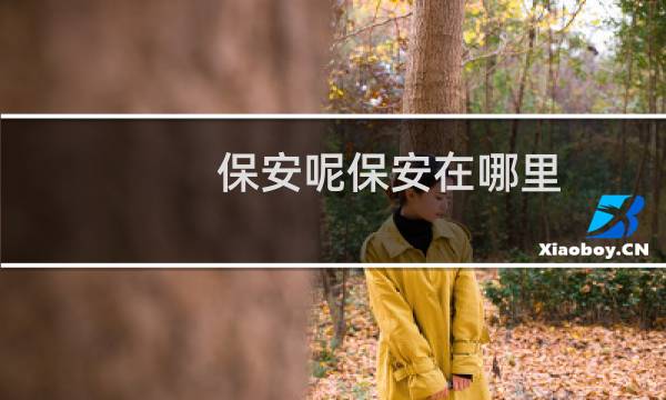 保安呢保安在哪里 - 漫展喊保安的女生本人
