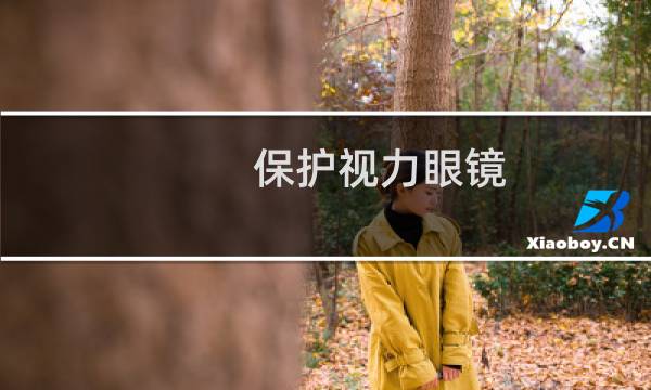 保护视力眼镜 - 保护眼睛的镜片