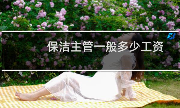 保洁主管一般多少工资 - 保洁主管需要干活吗