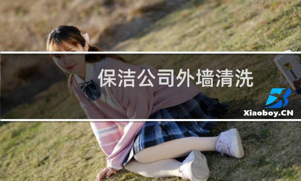 保洁公司外墙清洗 - 新保洁主管简短讲话